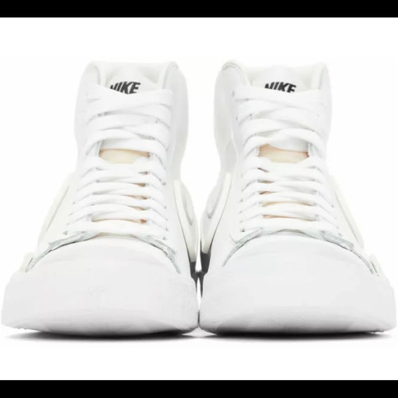 Nike Blazer Mid 77 Infinite White Shoes DC1746 101 - Picture 4 of 7